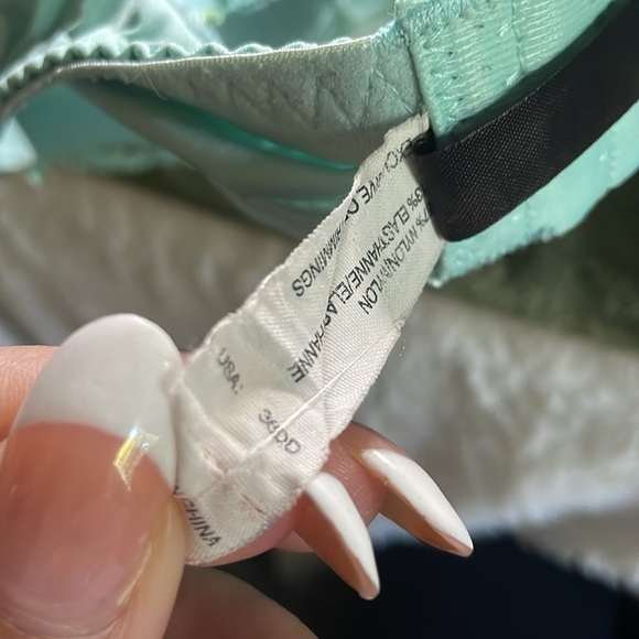 Adore Me size 36dd bra. Teal light blue color - Picture 7 of 7